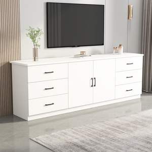 Modernes et élégantes salles pop-up à emporter Chine Acheter le dernier design en gros Coin rétro à bas prix Supports de télévision à écran plat haut - Product Image 5