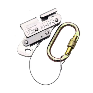8mm Stainless Steel Wire <span class=keywords><strong>Rope</strong></span> Grab Retrátil Lifeline Queda Proteção Indústria's Trabalho Altura <span class=keywords><strong>Rope</strong></span> Grab Steel Cable Grab Fall - Product Image 3