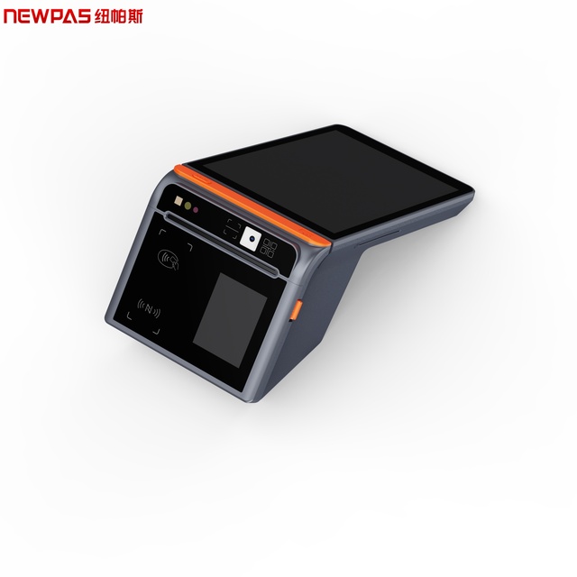 NEWPAS M8 Android 14.0 Dual Screen 8 Inch Handheld Pos Systems 80mm Printer Nfc Machine Terminal PDA