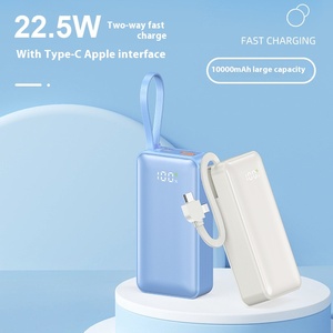 10000mAh máy tính xách tay ngân hàng điện 35 Wát nhanh chóng sạc điện thoại di động ngân hàng với LCD hiển thị bên ngoài pin sạc tương thích với <span class=keywords><strong>iPhone</strong></span> - Product Image 5