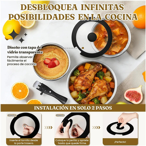 High Quality 6-Piece Ceramic Non-Stick Cooking Pot Oven Safe Dishwasher Safe Glass Cover Bakelite Handle Minimalist <b>Cookware</b> <b>Set</b> - Product Image 6
