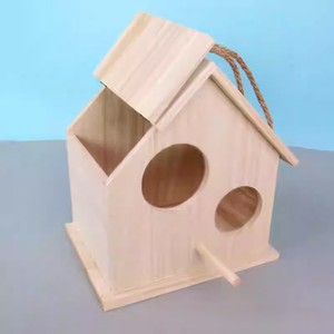 Factory Wholesale Wooden Bird Nests Parrot Breeding <b>Boxes</b> Bird Breeding Cages Wooden Bird Houses - Product Image 3