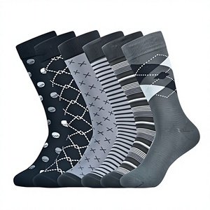 Chaussettes décontractées en gros pour hommes et unisexe, avec logo, en coton respirant, tendance 2026, nouvelle arrivée - Product Image 1