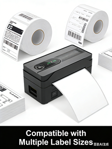 Impresora Térmica de Etiquetas de Envío de 4 Pulgadas, 203DPI, para Códigos QR/Barras, Compatible con Interfaz ESC/POS, Garantía de 1 Año, ROHS - Product Image 3