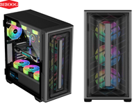 Boîtier d'ordinateur de jeu B718 Atx Gaming Gamer PC