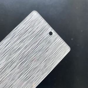 Placa de difusión de patrón triangular de triple onda, acrílico, luminosa uniformemente, para apliques de pared decorativos, Rina Tech - Product Image 2