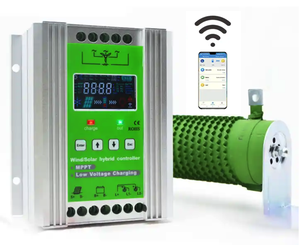 ตัวควบคุมการชาร์จระบบ MPPT พลังงานแสงอาทิตย์แบบไฮบริด500 W 600W 800W 1000W 2KW 24V 48V ระบบพลังงานแสงอาทิตย์ JN-24-W500แบบลม - Product Image 1