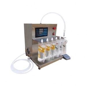 Automatic Spout Filling <b>Machine</b> for Fertilizers Stand Bag Yogurt Filling <b>Machine</b> 4-12 Heads - Product Image 1