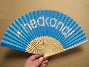 พัดผ้าไผ่ลายการ์ตูนแบบคลาสสิกสำหรับของขวัญทางธุรกิจ - Product Image 6