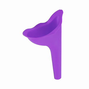 <span class=keywords><strong>Urinoir</strong></span> pour <span class=keywords><strong>femme</strong></span>, voyage en plein air, <span class=keywords><strong>camping</strong></span>, dispositif d'urination portable en silicone, entonnoir pour uriner pour <span class=keywords><strong>femme</strong></span> - Product Image 1
