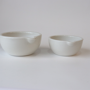 60mm/80mm/90mm/100mm/130mm/160mm/216mm/254mm sứ vữa và chày trộn mài Bát đặt Trắng phòng thí nghiệm kit công cụ - Product Image 6