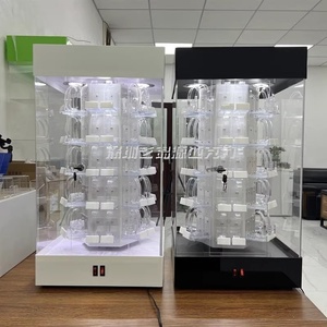 <span class=keywords><strong>2025</strong></span> Chất lượng cao tùy chỉnh rõ ràng <span class=keywords><strong>Acrylic</strong></span> đồng hồ hiển thị trường hợp với C Cuff cho cửa hàng đồng hồ hiển thị - Product Image 6