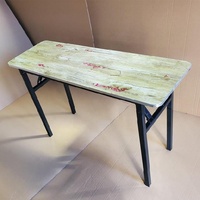 YWJ Yaweijia nouvelle Table à manger pliante Table à manger pliante Table nordique salon Mdf