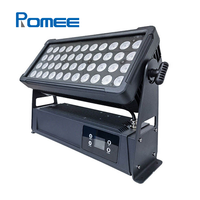 Projecteur mural LED RVBW couleur pleine IP65 44*10W/20W DMX512 pour DJ, concerts, événements, spectacles, éclairage paysager et de scène
