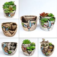 Vente en gros de pots de fleurs pour plantes succulentes, plantes grasses, pour la maison, le jardin et le bureau