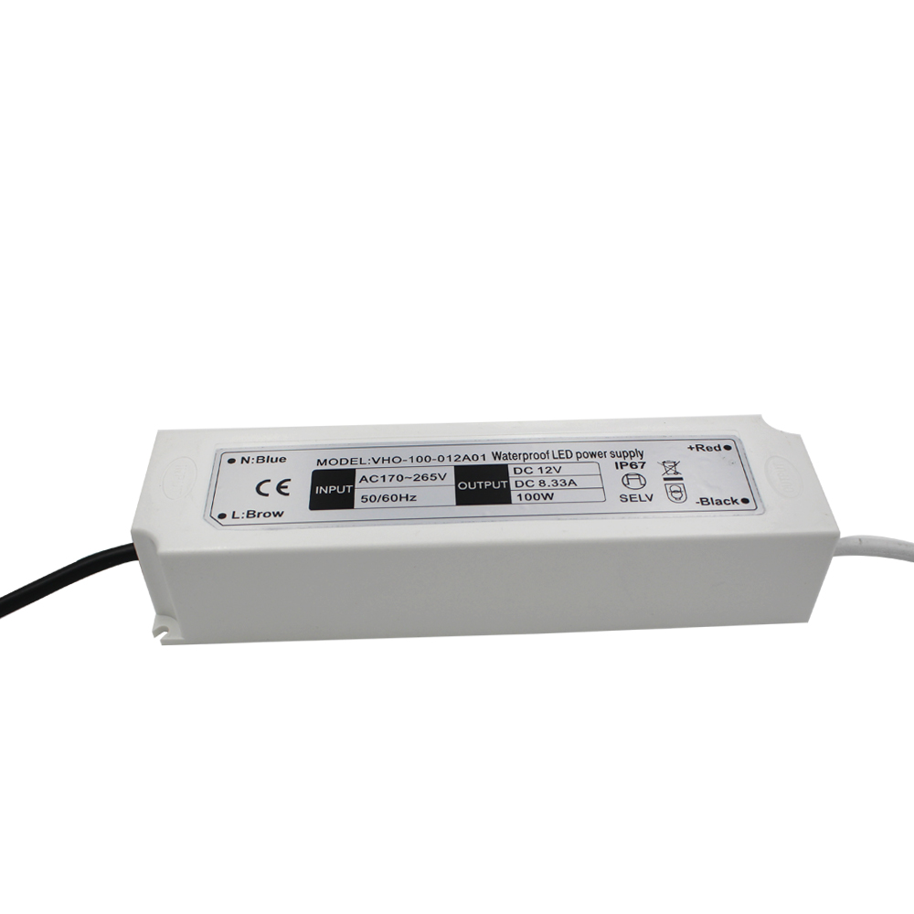 IP67 класс II наружный водонепроницаемый светодиодный драйвер AC100-265V DC12V 24V 36V источник питания постоянного напряжения для наружного освещения