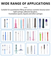 Crème de soin du visage manuelle éponge d'eau liquide de régénération liquide remplisseur de seringue cosmétique d'acide hyaluronique