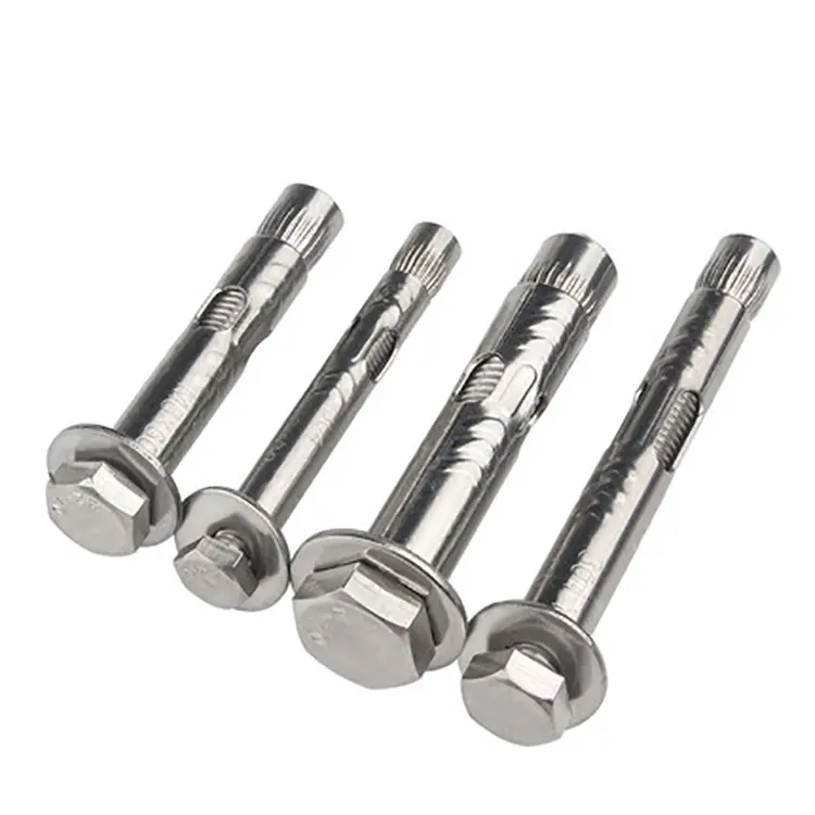 A2-70 stainless steel sleeve anchor Stainless Steel SS304 Hex Head Sleeve Anchor With Nut