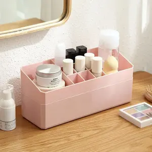 Household Space Saving Desktop Cosmetic Storage Boxes Cosmetic Organization Cosmetic Container