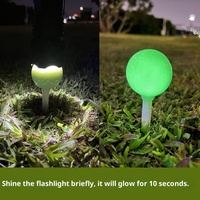 Balle de golf VASTUP UV42, luminescente fluorescente, 2 couches, compétition, Surlyn, caoutchouc synthétique, dureté 90, absorption automatique de la lumière