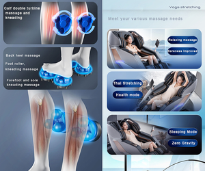 ChairVCT-7718 для массажа тела и ног, роскошная трехмерная отдушка с нулевой гравитацией, дешевая цена, китайский диван - Product Image 4