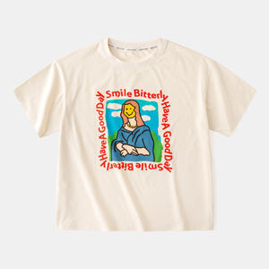 Tenues assorties pour la famille, t-shirts en coton pour mère et enfants, vêtements pour <span class=keywords><strong>papa</strong></span>, maman, frère, sœur, imprimés tendance, ensembles de t-shirts, chemises d'été - Product Image 4