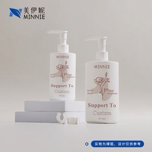 Minnie Body Wash Liquid Shampoo 500ml <b>Pump</b> <b>Bottle</b> Customizable Packaging - Product Image 5