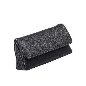 Bolsa de cuero barata para pipa de fumar, contenedor de <span class=keywords><strong>cigarrillos</strong></span> de lichi negro y marrón, accesorios portátiles para pipa, bolsa de hierbas, Kit de herramientas - Product Image 5