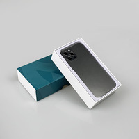 Boîte d'emballage universelle personnalisée pour téléphone portable, boîte d'emballage pour téléphone portable reconditionné, boîte d'emballage pour iPhone d'occasion avec insert