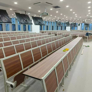 Bureaux et chaises d'université modernes en aluminium <span class=keywords><strong>avec</strong></span> design connecté pour l'étude des étudiants et l'utilisation multimédia - Product Image 6