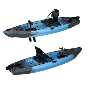 Nouveau design 3 ans de garantie bon marché 10ft <span class=keywords><strong>Kayak</strong></span> de pêche Pédale à aileron unique Assis sur le dessus Kajak en plastique fabriqué en Chine à vendre - Product Image 5
