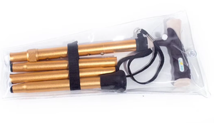 Bastón plegable para caminar, equipo médico de alta calidad para ancianos, muletas para axilas, lo último en venta al por mayor - Product Image 6