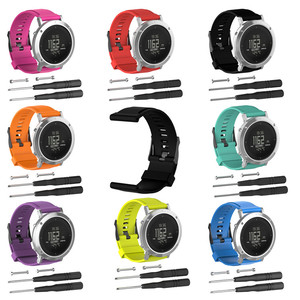Bracelet de montre de sport en caoutchouc de silicone de remplacement pour <span class=keywords><strong>suunto</strong></span> <span class=keywords><strong>core</strong></span> essential - Product Image 4