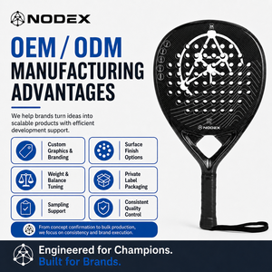 Raquettes de <span class=keywords><strong>padel</strong></span> NODEX <span class=keywords><strong>Head</strong></span> Quality <span class=keywords><strong>Graphene</strong></span> Full Carbon 3K/6K/12K/15K/18K/24K personnalisées - Product Image 4