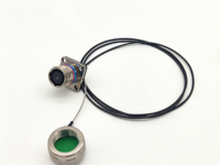 Connecteur à fibre optique série D38999 III J599 20FB01B1N22, prise murale FC compatible avec Amphenol TV00