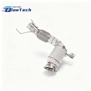 Tubo de escape (Downpipe) para MINI COOPER S F56 B48 2.0T, sistema de escape de alto flujo de acero inoxidable 304, pieza de carreras atornillable, Eur5, 200 celdas - Product Image 5