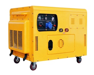 8 Wát Single phase 220V energey điện xách tay im lặng Máy phát điện diesel Key bắt đầu máy phát điện với AVR - Product Image 4