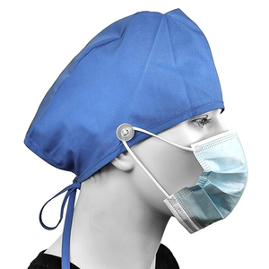 OEM Factory Long Hair Quick Dry Breathable Custom Logo <b>Cap</b> Wholesale Reusable Hospital Nursing <b>Scrub</b> <b>Cap</b> - Product Image 2