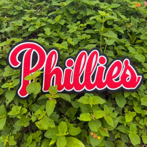 Parche Bordado con Letras Estilo Equipo de Béisbol de Filadelfia, Logotipo Grande Termoadhesivo para Chaqueta, Sudadera, Bolso, Ropa, Decoración para Fanáticos - Product Image 1