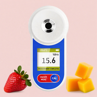 Draagbare Handheld Fruit Groenten Suiker Tester Meter Automatische Digitale Refractometer Brix Meter