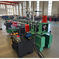 Ironstar Moteur hydraulique entièrement automatique avec roulement et engrenage PLC 5KW, robuste, en acier galvanisé épais, pour coin de cloison sèche