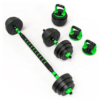 XD Logo personnalisé entraînement 4-en-1 haltères ensemble d'haltères Fitness réglable 10-40kg ensembles d'haltères