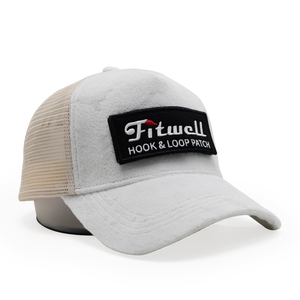 Embroidery Patch <strong>Hook</strong> <strong>and</strong> <strong>Loop</strong> Patches Custom Velvet Mesh Trucker Hat Manufacturer Classic 5 Panel Design Your Own Logo - Product Image 6