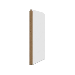 Revêtement mural VJ-S classique en MDF apprêté blanc - Product Image 2
