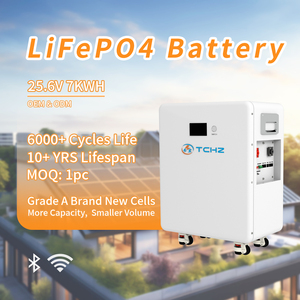 Batería LiFePO4 CE MSDS Touch de 25.6V 280Ah 300Ah 7kWh 8kWh <span class=keywords><strong>10kWH</strong></span>, <span class=keywords><strong>Pylontech</strong></span> para Almacenamiento de Energía Solar en el Hogar, Fuera de la Red - Product Image 2