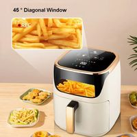 Friteuse à Air numérique 10l 1500w, friteuse à vapeur rapide et saine