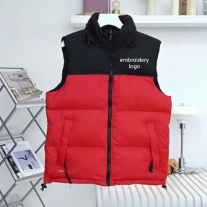<span class=keywords><strong>Gilet</strong></span> Invernale da Uomo di Alta Qualità, Alla Moda e Caldo, Comodo e Traspirante con Collo Alto <span class=keywords><strong>Gilet</strong></span> da Uomo <span class=keywords><strong>Ricamato</strong></span> - Product Image 6