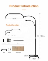 Plafonnier LED 36W demi-lune pour Salon de manucure, Offres Spéciales