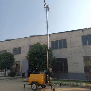 <b>Light</b> Tower 9M Trailer Mounted LED Lighting System For <b>Emergency</b> Flood Control - Product Image 1