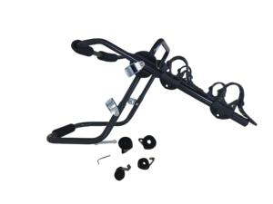 Porte-vélo en acier pratique à 2 vélos pour porte-bagages de <span class=keywords><strong>toit</strong></span> de <span class=keywords><strong>voiture</strong></span> Porte-vélo monté sur le coffre arrière pour un <span class=keywords><strong>transport</strong></span> facile de vélos à l'intérieur du véhicule - Product Image 2